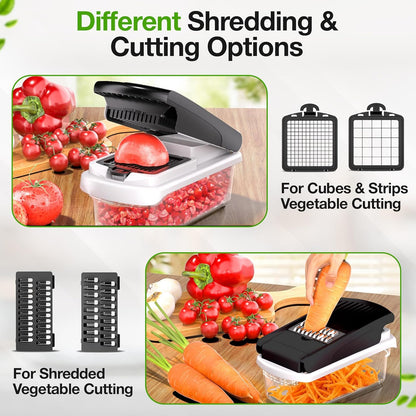 🔥Hot sale 49% off🔥 New multi-functional kitchen vegetable chopper with seven blades