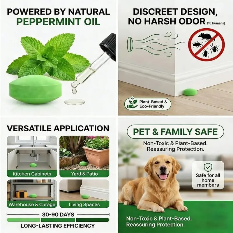 🔥HOT SALE 49% OFF🔥-10- Pack Popular Natural Rodent Repellent Balls