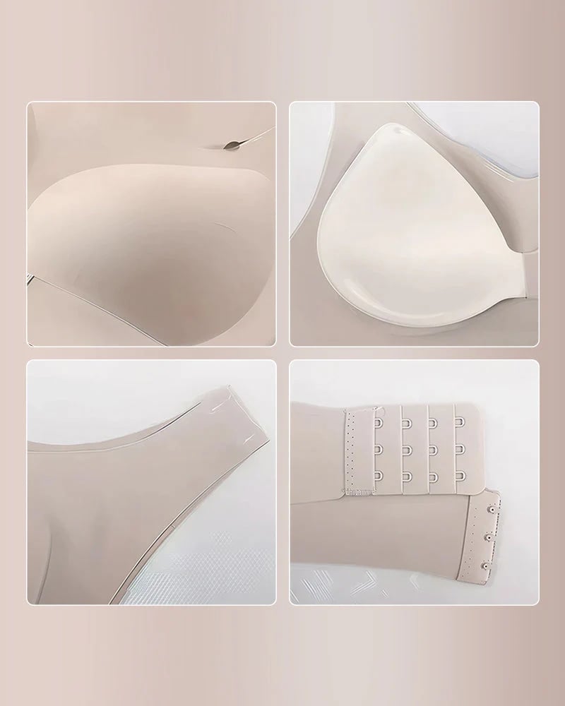 🏆Flash Sale#Front Closure Cross-Back Wireless Posture Bra