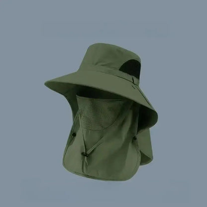 HOT SALE 50% OFF🔥 Fisherman's Hat Detachable Outdoor Sun-Protective Face Covering