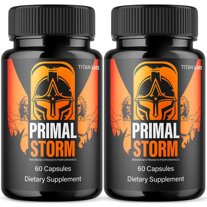 Primal Storm Men's Health & Performance Support Supplement
