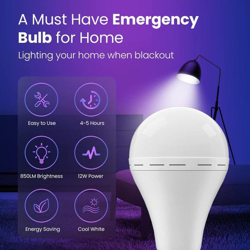 ⏰This Week's Special only $9.99-Rechargeable Emergency Light Bulbs