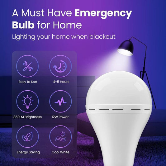 ⏰This Week's Special only $9.99-Rechargeable Emergency Light Bulbs