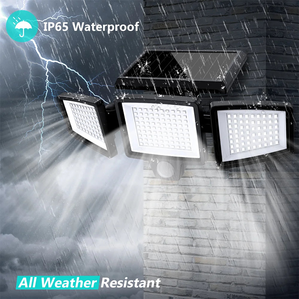 Solar Outdoor Lights with Remote Control