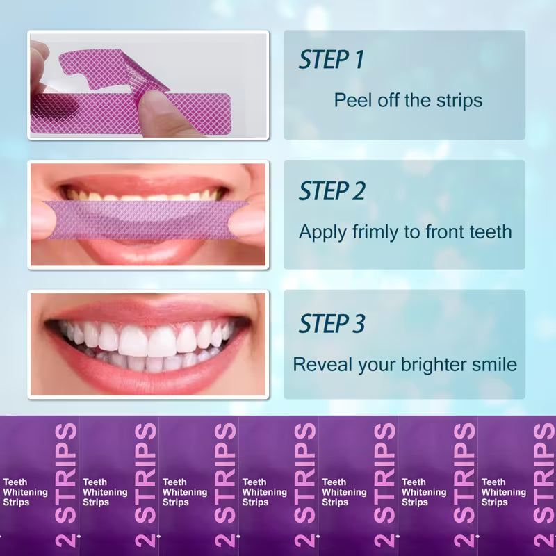 🔥2026 Spring special offer 49% off-🦷Purple Teeth Whitening Strips