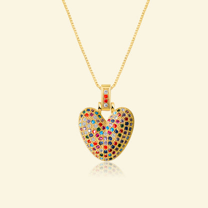 💖Limited time only - Colorful Bubble Letter Necklace✨