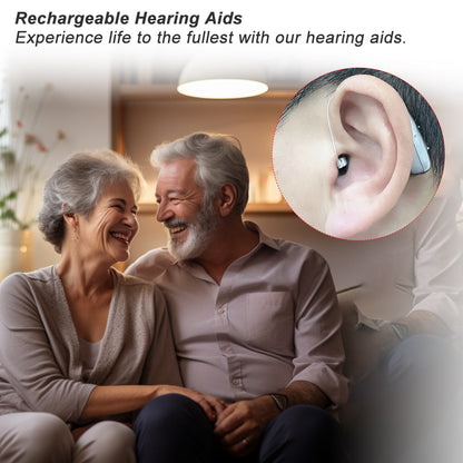 Smart Self-Fitting Bluetooth Hearing Aids (App Controlled)