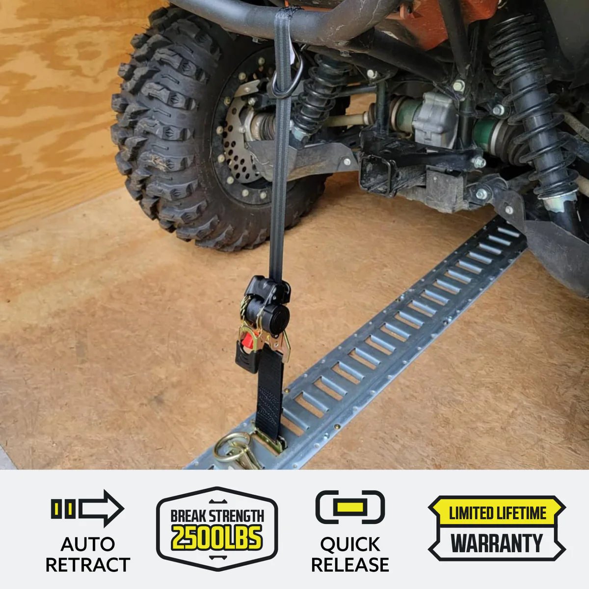 HOT SALE 60% OFF🔥 Upgraded Retractable Ratchet Strap (Perfect Gift)
