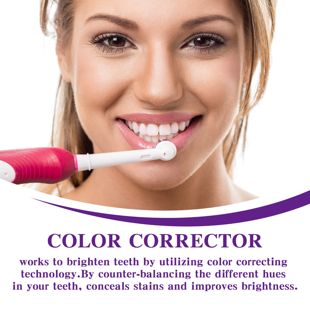 🔥Hot Sale 50% OFF🔥 Whitening Toothpaste Purple Brightening White Toothpaste