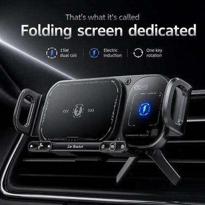 FoldDriva - 360° Rotating Wireless Car Mount