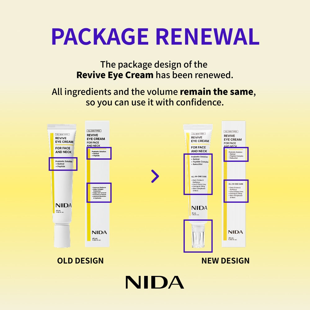 🔥Hot sale 49% off🔥 NIDA Revive Eye Cream For Face And Neck