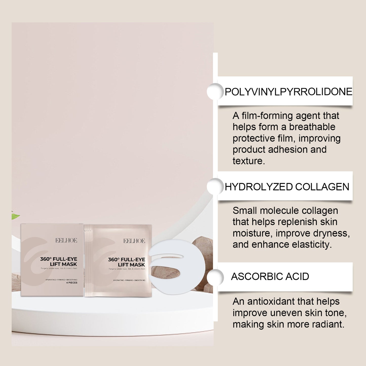 EELHOE (Boxed) -Collagen Eye Mask
