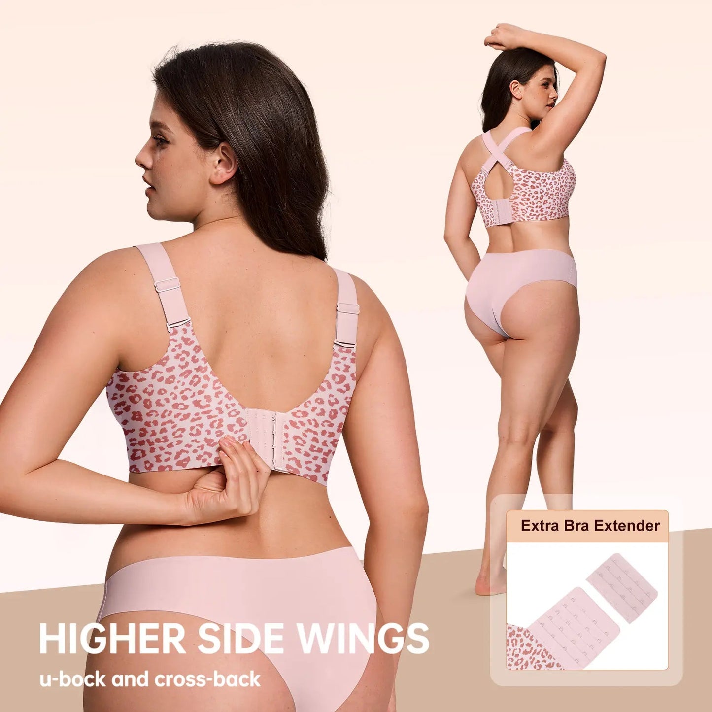✨LAST DAY BUY 1 GET 1 FREE🎁Jelly Wireless Bra💃 – Full Coverage, Ultra Soft & All-Day Comfort