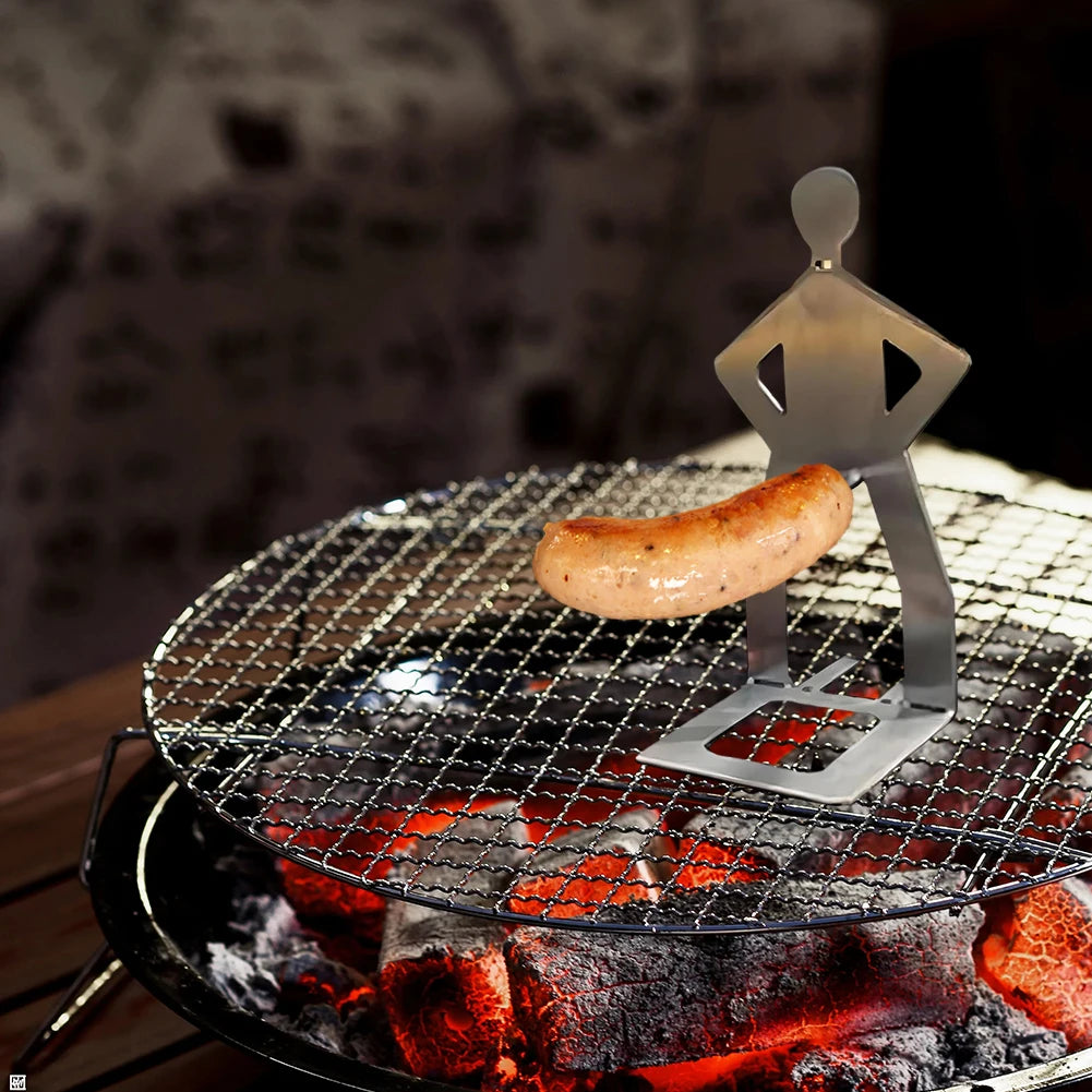 🔥HOT SALE - GrillMan BBQ Stainless Steel Sausage Rack