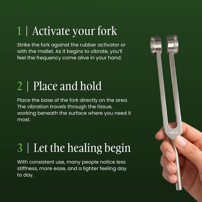 128 Hz "Body Healing" Fork