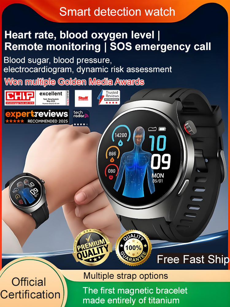 🏆Flash Sale#❤️ Flagship Smartwatch for Health Protection, 24/7 Health Data Center🥰