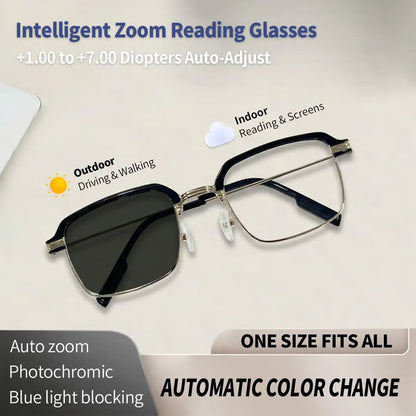 🏆Flash Sale#👓✨ Auto-Adjusting HD Reading Glasses