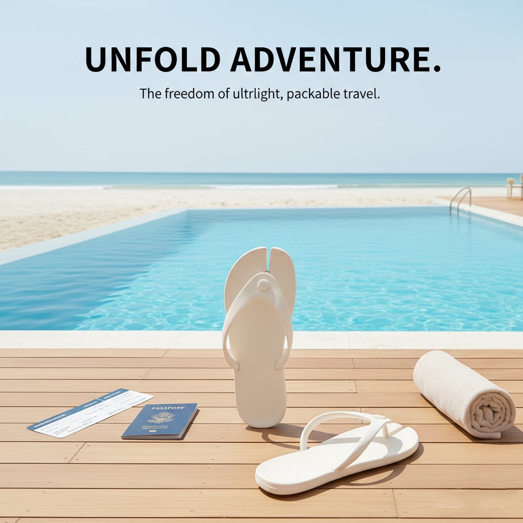 ✈️BUY 3 FREE SHIPPING🔥-Ultra-Thin Foldable Flip Flops