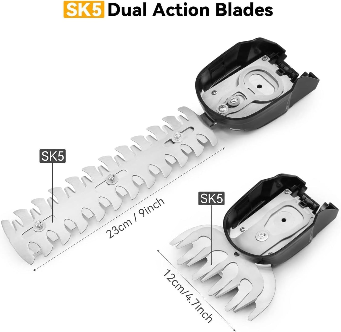 2-in-1 Cordless Grass Shears & Hedge Trimmer