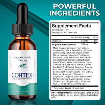 💧👂Cortexi – Liquid Hearing Support Drops for Tinnitus Relief