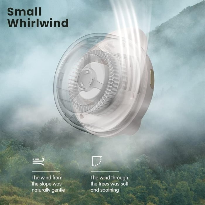 🔥HOT SALE 49% OFF 💥 Portable Silent Mini Bladeless Electric Fan
