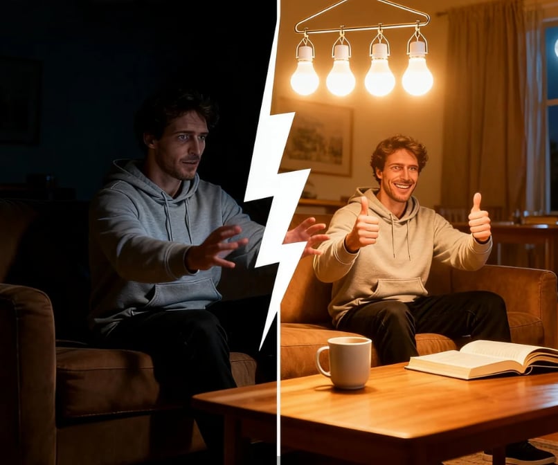⏰This Week's Special only $9.99-Rechargeable Emergency Light Bulbs