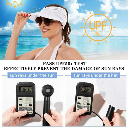 Hot Sale 50% OFF🌞✨ Women’s UPF 50+ Sun Visor Hat