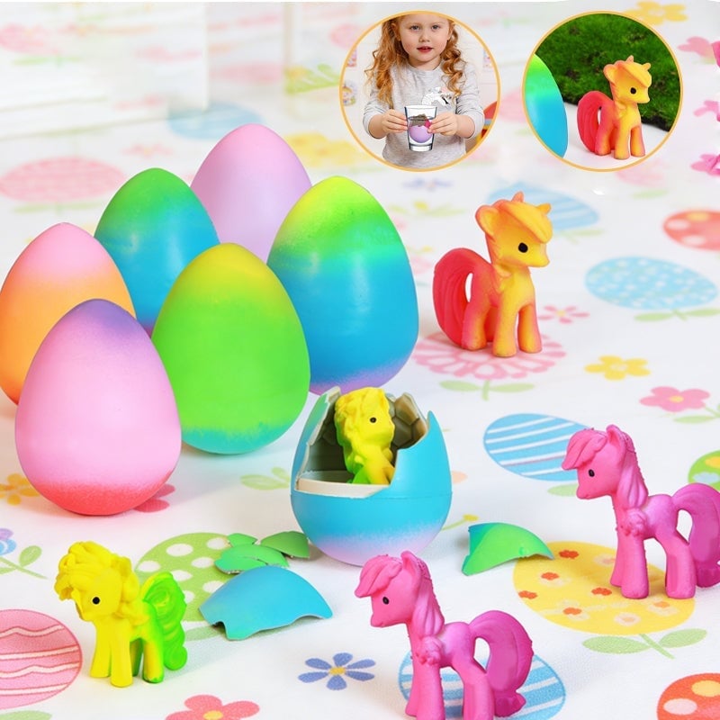 🦄 Magical Hatching Unicorn Eggs (6-Pack)