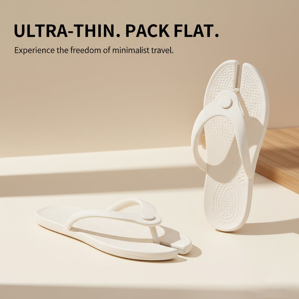 ✈️BUY 3 FREE SHIPPING🔥-Ultra-Thin Foldable Flip Flops