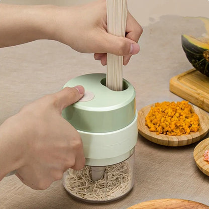 🔥Hot sale 49% off 🔥 4 in 1 Electric Vegetable Chopper