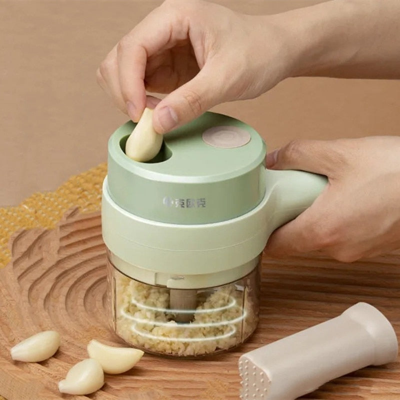 🔥Hot sale 49% off 🔥 4 in 1 Electric Vegetable Chopper