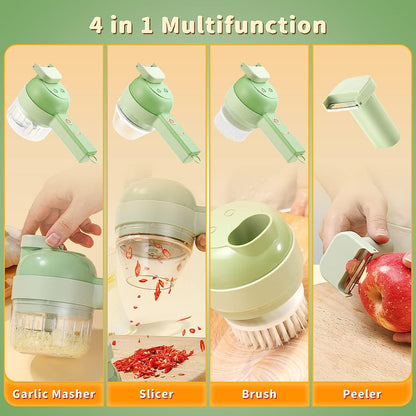 🔥Hot sale 49% off 🔥 4 in 1 Electric Vegetable Chopper