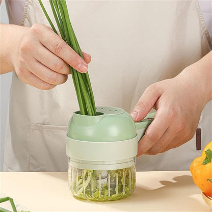 🔥Hot sale 49% off 🔥 4 in 1 Electric Vegetable Chopper