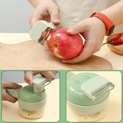 🔥Hot sale 49% off 🔥 4 in 1 Electric Vegetable Chopper