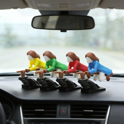 🔥HOT SALE 49% OFF🔥-🔮🚗Witch and Wizard Broomstick Dashboard Drift Ornaments