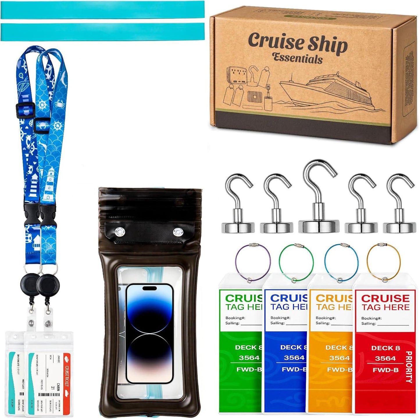 🚢 Cruise Essentials Kit 2026 – Power, Organize & Relax ✨