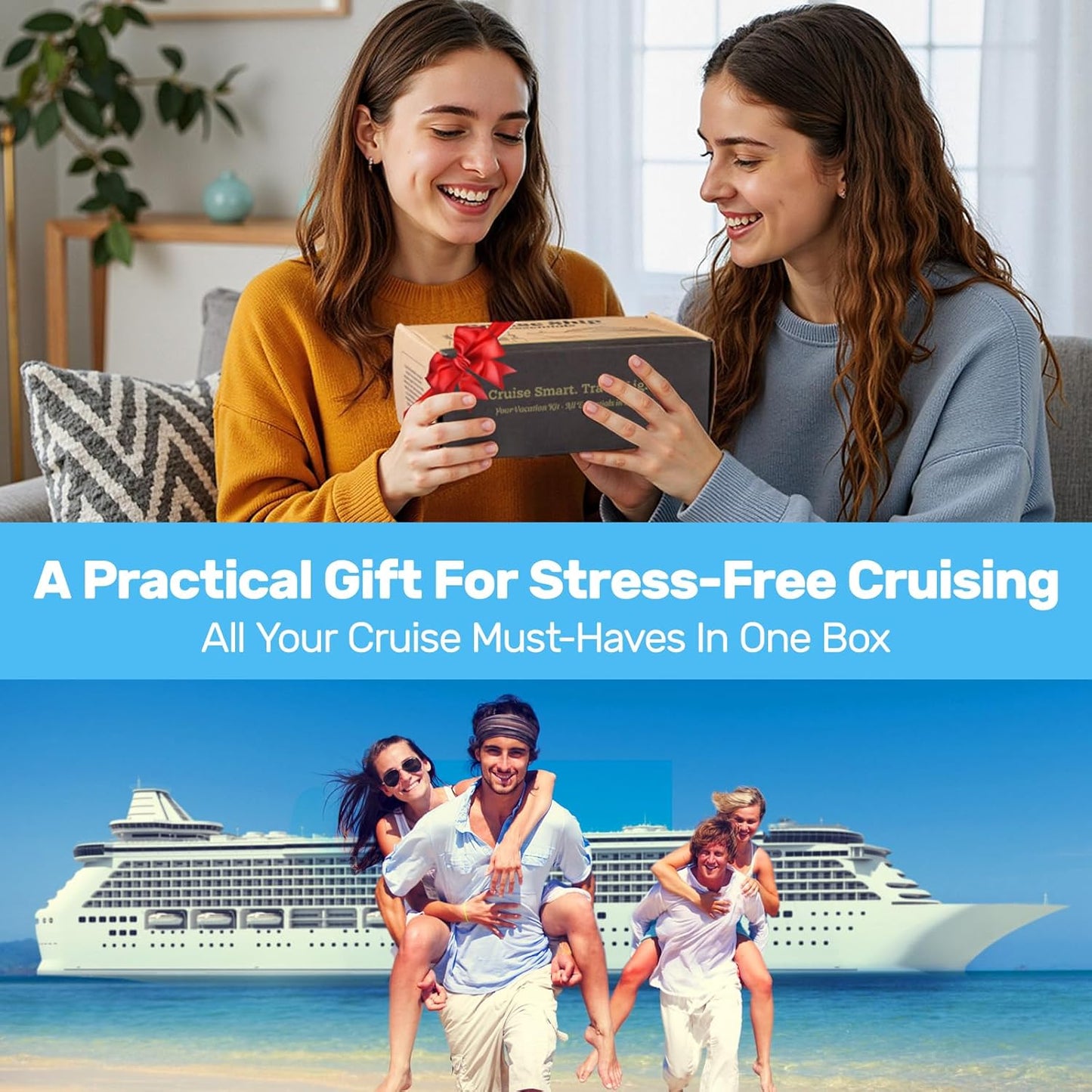 🚢 Cruise Essentials Kit 2026 – Power, Organize & Relax ✨