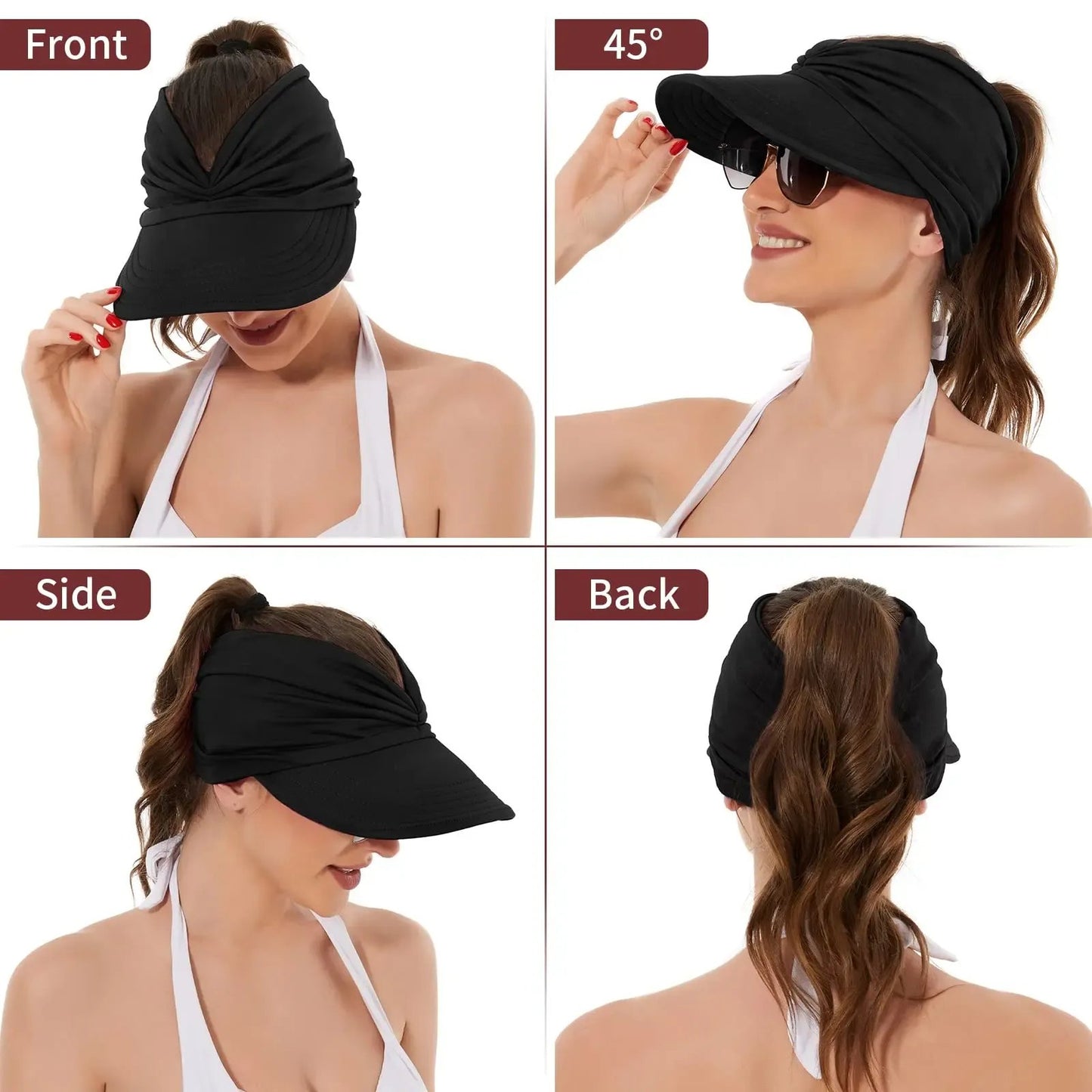 Hot Sale 50% OFF🌞✨ Women’s UPF 50+ Sun Visor Hat