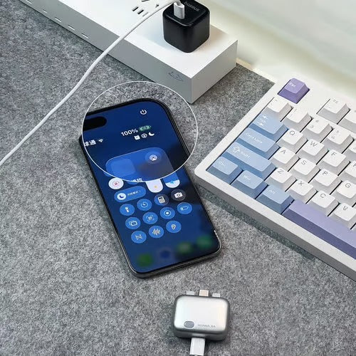 ⚡ AI Smart Auto-Cut Adapter – Full Battery Auto Disconnect – Protects Battery Health for iPhone & Android 🛡️