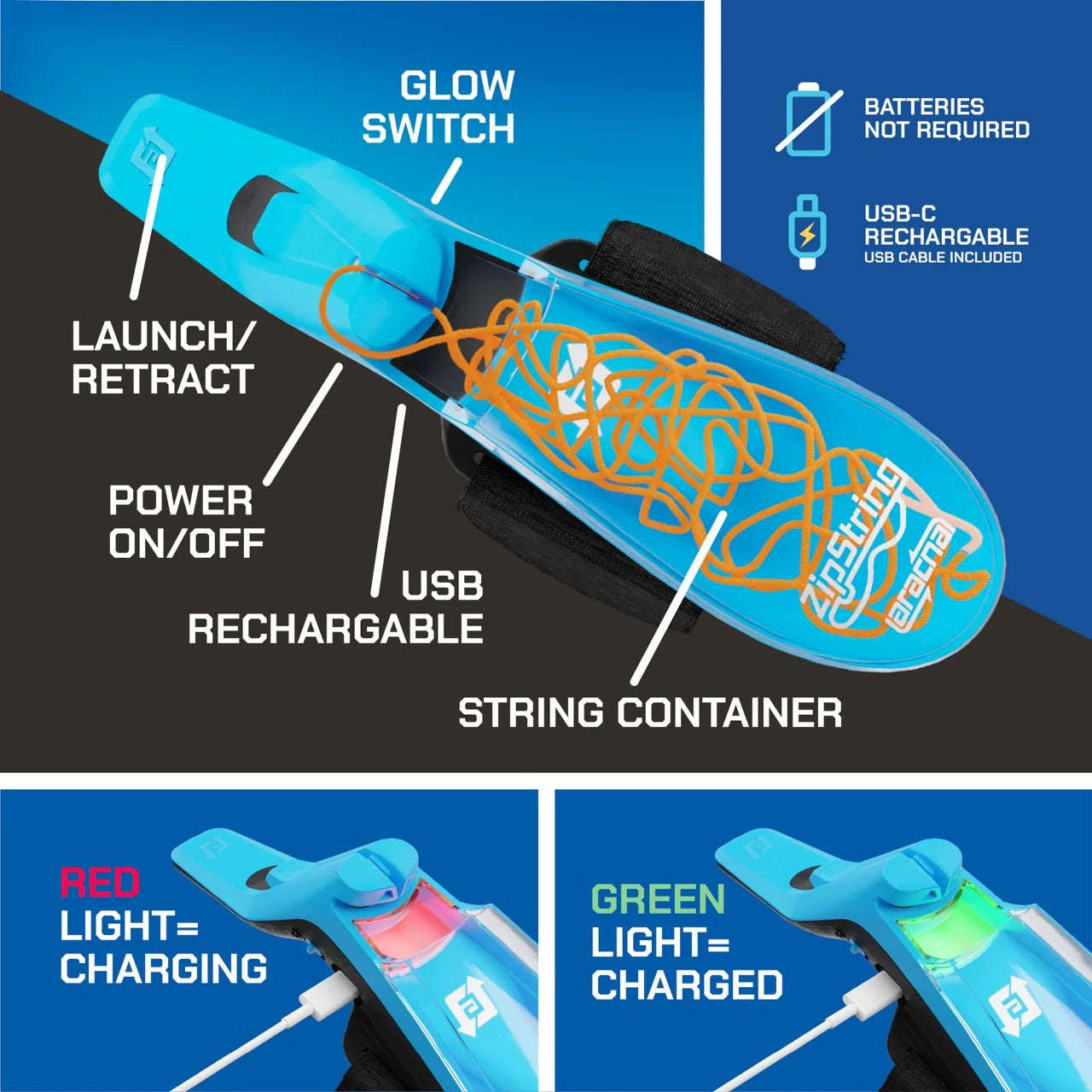 String Launching Webshooter