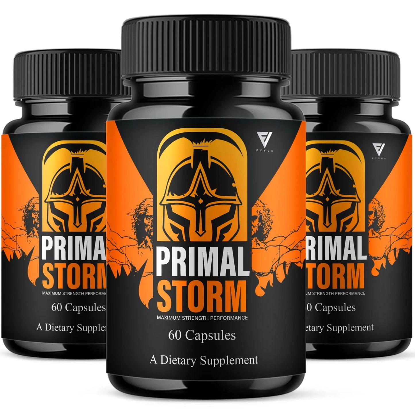 Primal Storm Men's Health & Performance Support Supplement