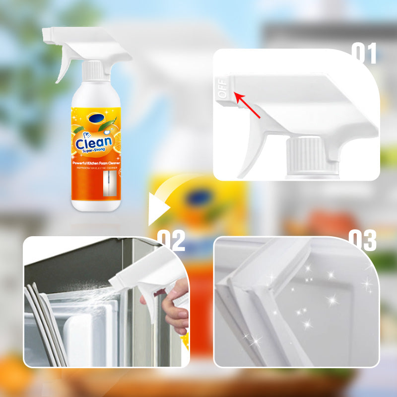 🔥Half price for a limited time only🔥 Powerful foaming kitchen cleaner