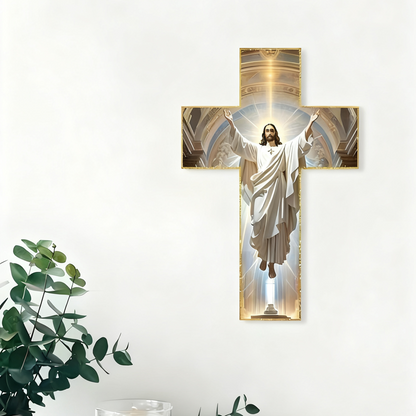 🔥HOT SALE 49% OFF🔥Retro Jesus Christ Wall Cross Decor