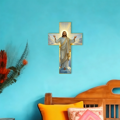 🔥HOT SALE 49% OFF🔥Retro Jesus Christ Wall Cross Decor