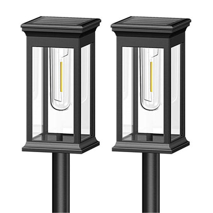 🌙✨ Retro-style solar garden light: Buy 2, get 1 FREE! 🏡💡 Filament design, IP65 waterproof & 14-hour illumination for cozy summer evenings