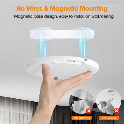 💡 SMART LIGHTING FOR YOUR HOME! ✨ Magnetic ceiling light with motion sensor and remote control