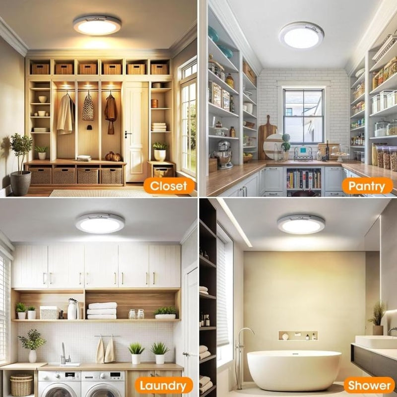 💡 SMART LIGHTING FOR YOUR HOME! ✨ Magnetic ceiling light with motion sensor and remote control