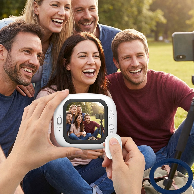 📢📢55%  OFF !! ⏰Magnetic Selfie Monitor Screen for Phone Rear Camera