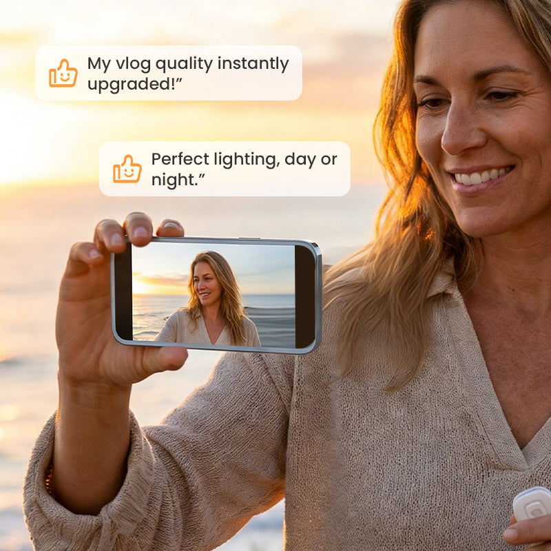 📢📢55%  OFF !! ⏰Magnetic Selfie Monitor Screen for Phone Rear Camera