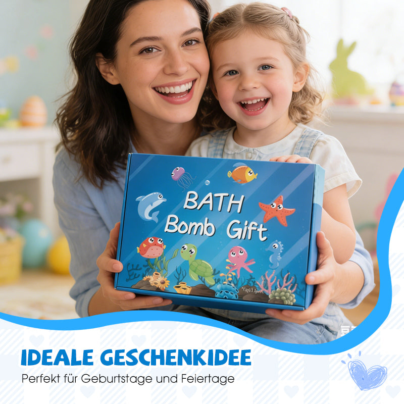 🔥2026 Spring special offer 49% off -12-Piece Bath Bomb Gift Set for Kids